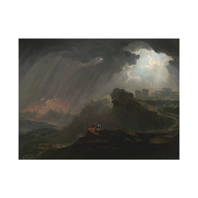 Joshua Commanding the Sun to Stand Still by John Martin by Classic Art Stall