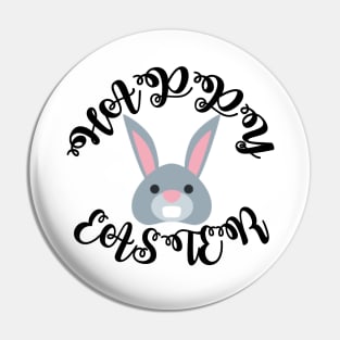 Bunny Wishing Easter Pin