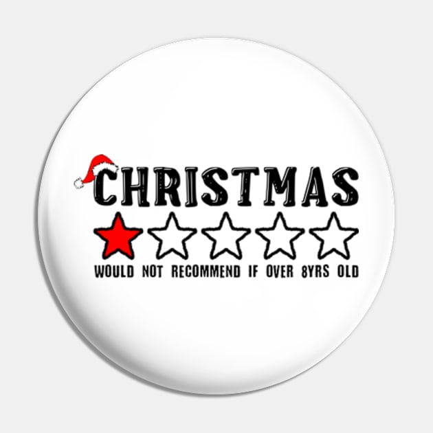 Christmas One Star Pin by Worldengine