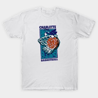 Cool Charlotte Hornets Bee Basketball Shirt - Thefirsttees