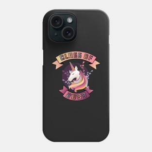 Class of 2033 - Class of 2033 Graduation girls (Black Version) Phone Case