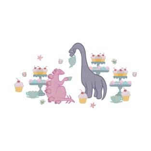 Dinosaur Tea Party T-Shirt