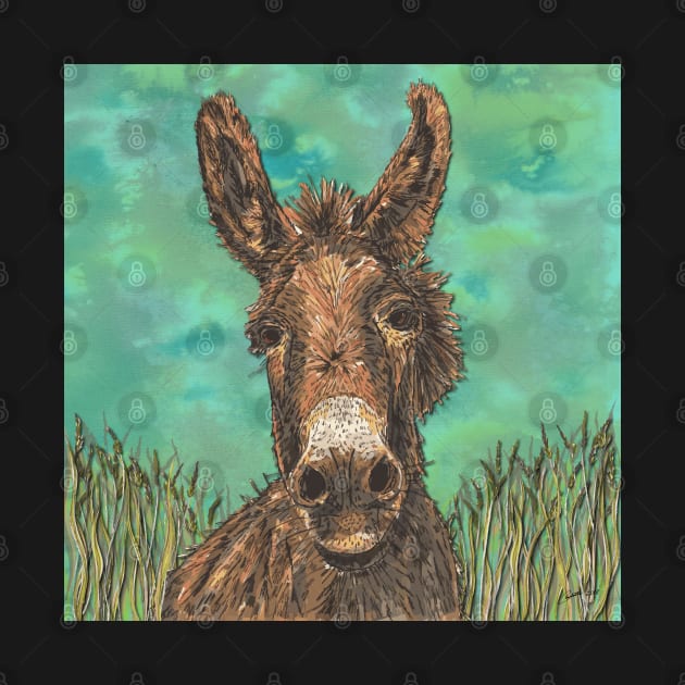 Little Brown Donkey by lottibrown