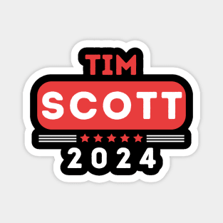 Tim Scott 2024 For President Magnet