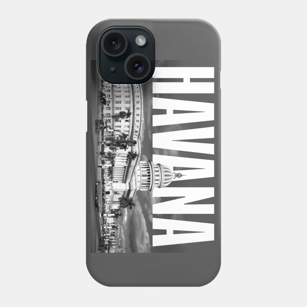 Havana Cityscape Phone Case by PLAYDIGITAL2020