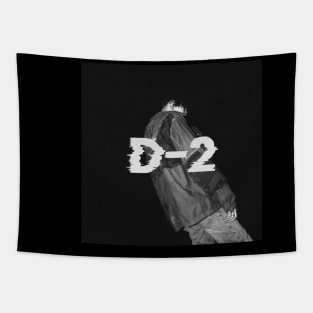 Agust D- D-2 Album Cover Tapestry