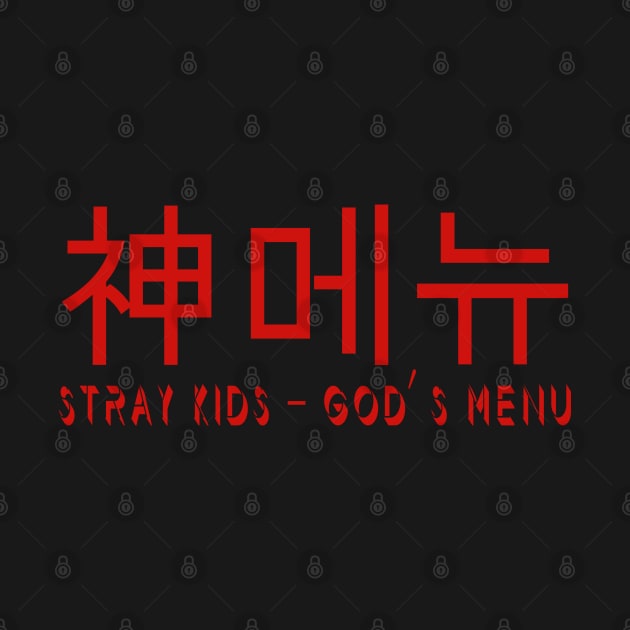 Stray Kids God's Menu Hangul by hallyupunch