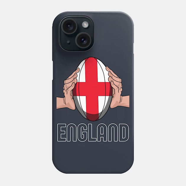 England Rugby - Six Nations Phone Case by Ashley-Bee