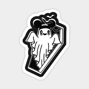 Spooky mickey ghost 2 Magnet