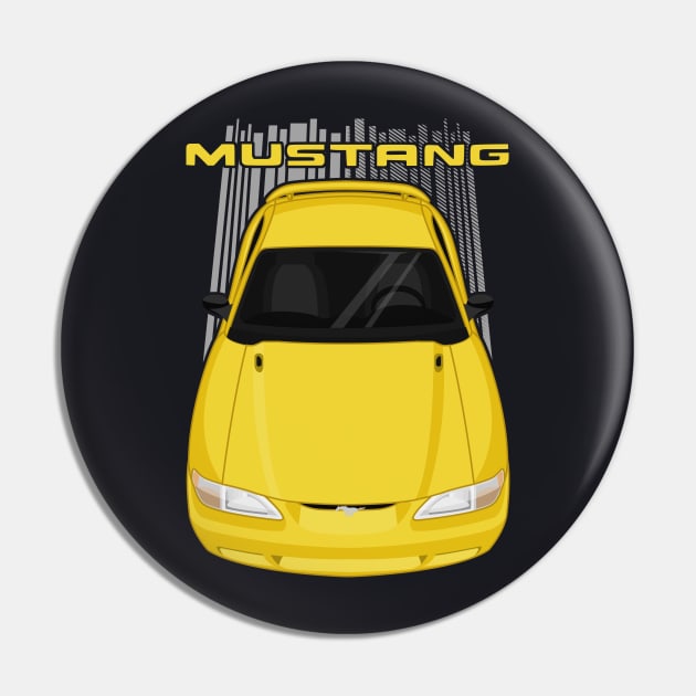 Mustang GT 1994 to 1998 SN95 - Yellow Pin by V8social