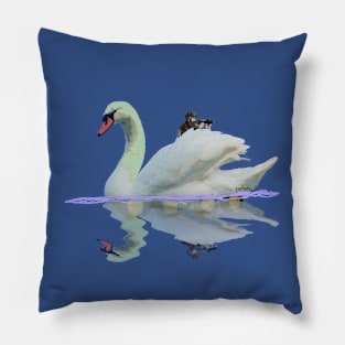 swan of war Pillow