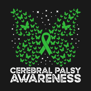 Cerebral Palsy Awareness Cerebral Palsy Butterfly T-Shirt