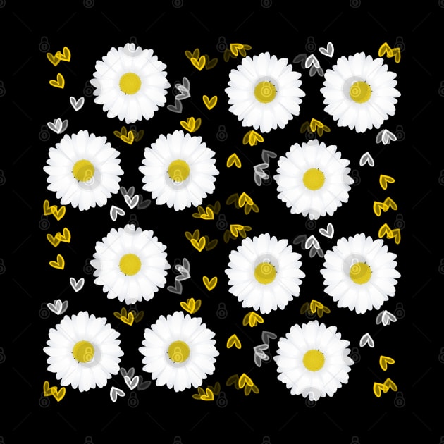 white flowers pattern by CuTeGirL21