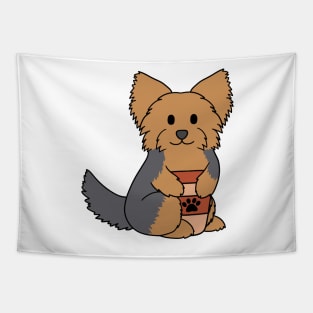 Yorkshire Terrier Coffee Tapestry