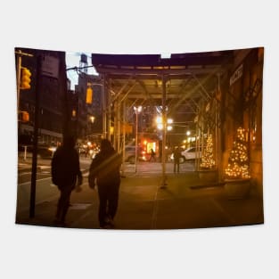 Amsterdam Ave, Upper West Side, Manhattan, NYC Tapestry