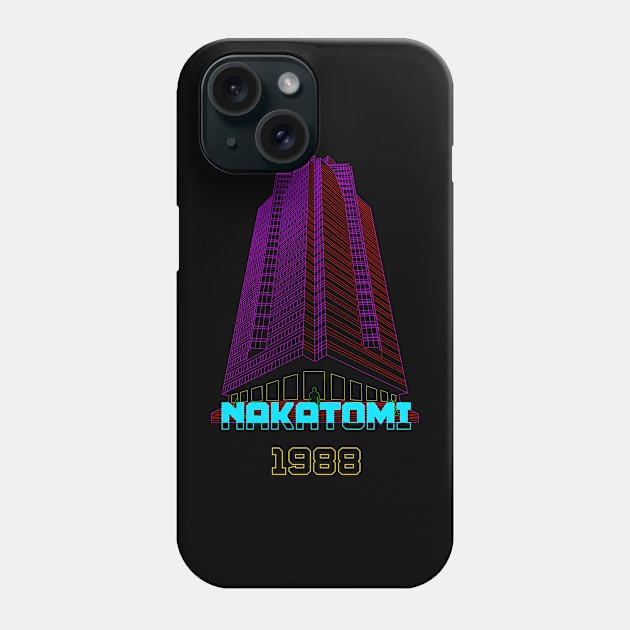 Nakatomi Plaza Phone Case by Lunaaart