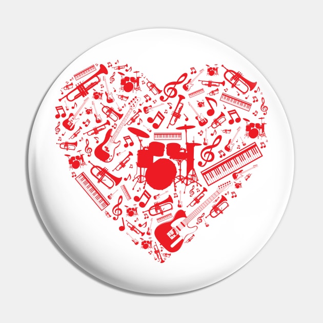 Music Love Pin by tombst0ne