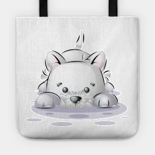 Excited Puppy Tote