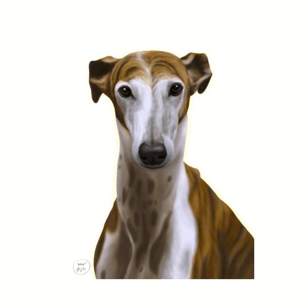 Sighthound painting by VEROfojt