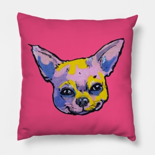 Mischief Unleashed dog Pillow