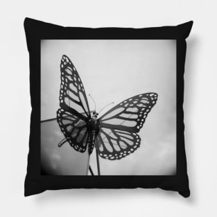 Minnesota State Fair Butterfly House - Lomography Medium Format Diana F+ Pillow