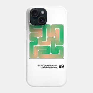 The Dillinger Escape Plan / Minimalist Graphic Design Artwork Phone Case