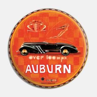 Auburn Cars Pin