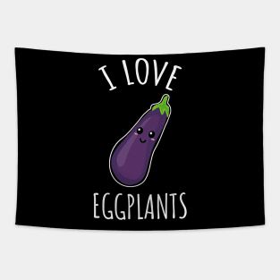 I love eggplants Tapestry