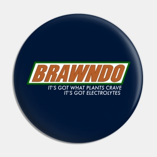 Brawndo - Idiocracy logo Pin