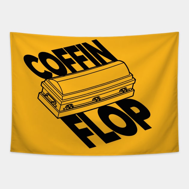 Coffin Flop Tapestry by Friend Gate