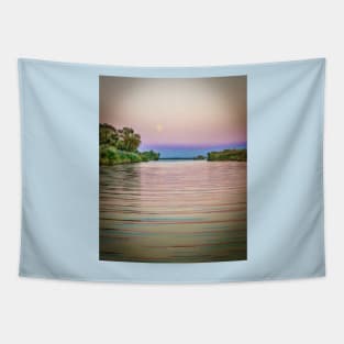 Colorful Danube landscape Tapestry