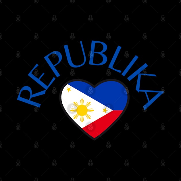 republika ng pilipinas with Philippine flag by CatheBelan