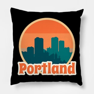 Vintage Portland Pillow