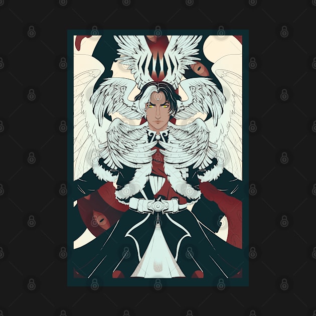 FFXIV Emet-Selch Angel of Truth by yalitreads