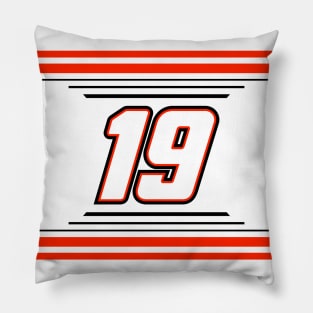 Martin Truex Jr #19 2024 NASCAR Design Pillow