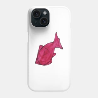 Pink fish design Phone Case