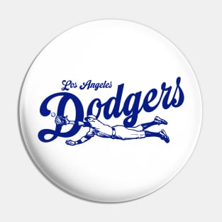 Diving Dodgers Pin