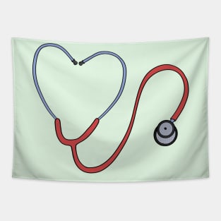 Stethoscope for lovers Tapestry