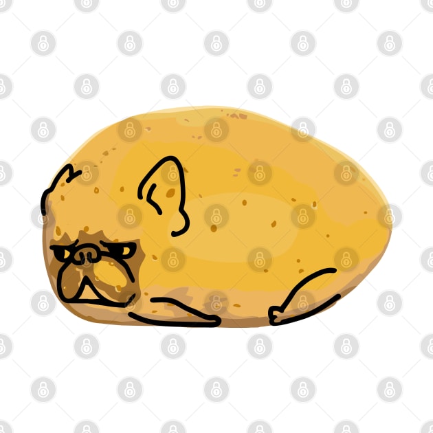 Frenchie Potato by huebucket