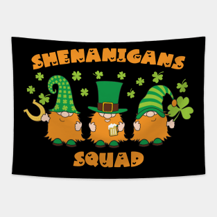 Shenanigans Squad Gnomies Patrick's Day Tapestry