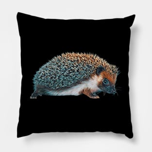 Hedgehog - Woodland Themed Kids Room, Funny Gifts For Forester, Cute Anima Pillow