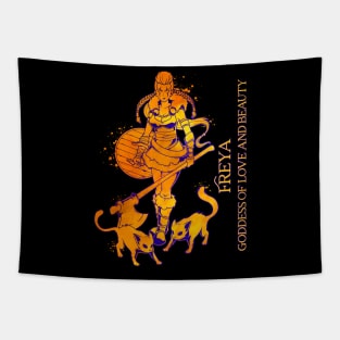 Viking love goddess Freya Tapestry