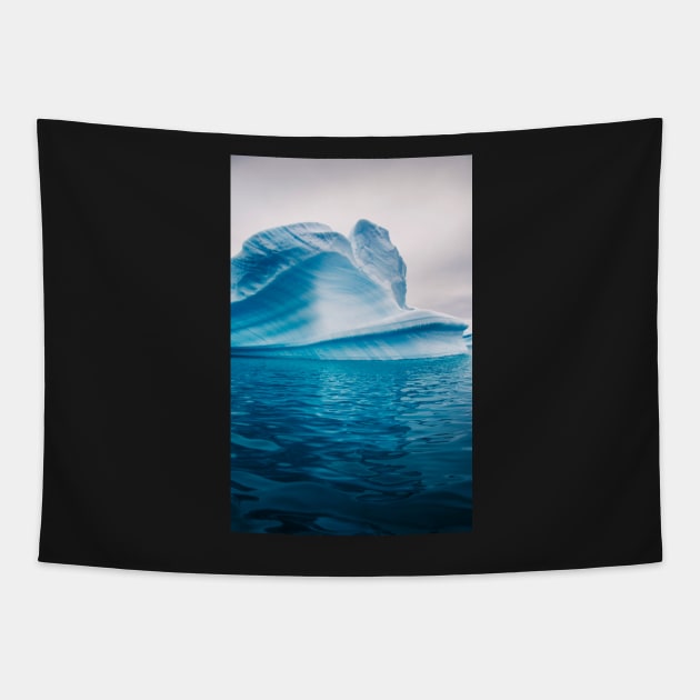 Antarctic Iceberg II Tapestry by David Lichtneker