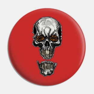 Bullet Teeth Pin