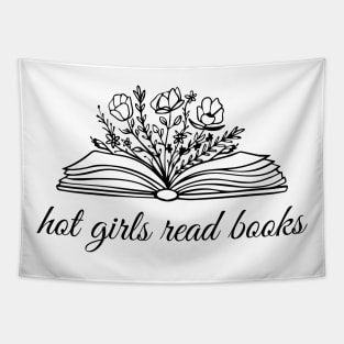 Hot Girls Read Books Books lovers Quote Tapestry