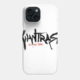 KhanBurns - "It's The Khan" (White Font) Phone Case