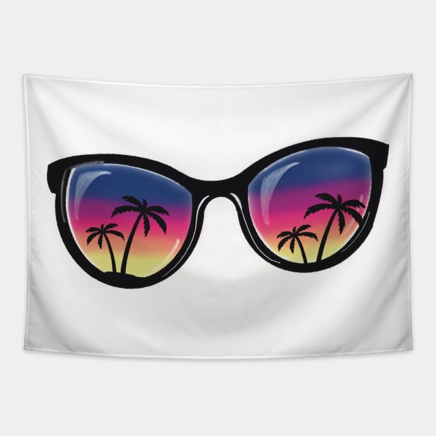 Sunglasses Tapestry by PretenciosArte