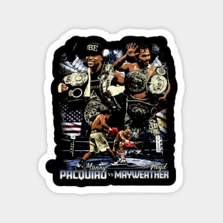 Floyd Mayweather Vs. Manny Pacquiao Vintage Magnet