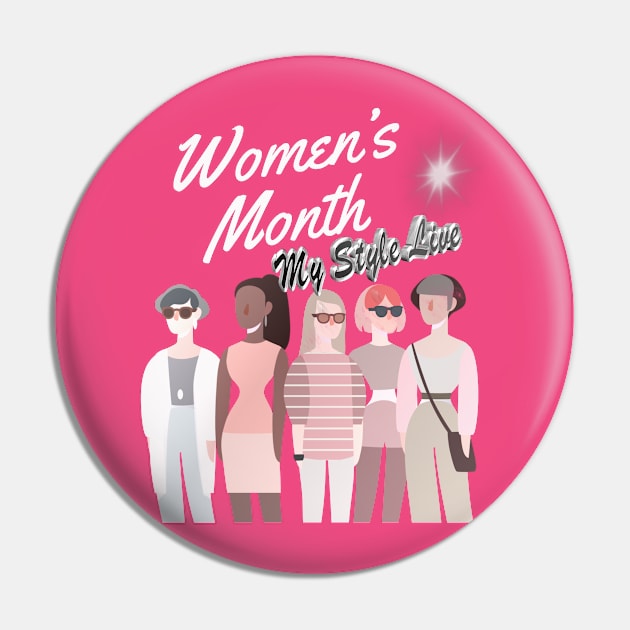 My Style Live Women’s Month March 2023 Pin by MyStyleLive