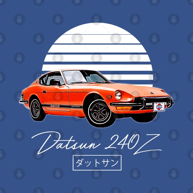 Datsun 240Z // Retro Design by DankFutura